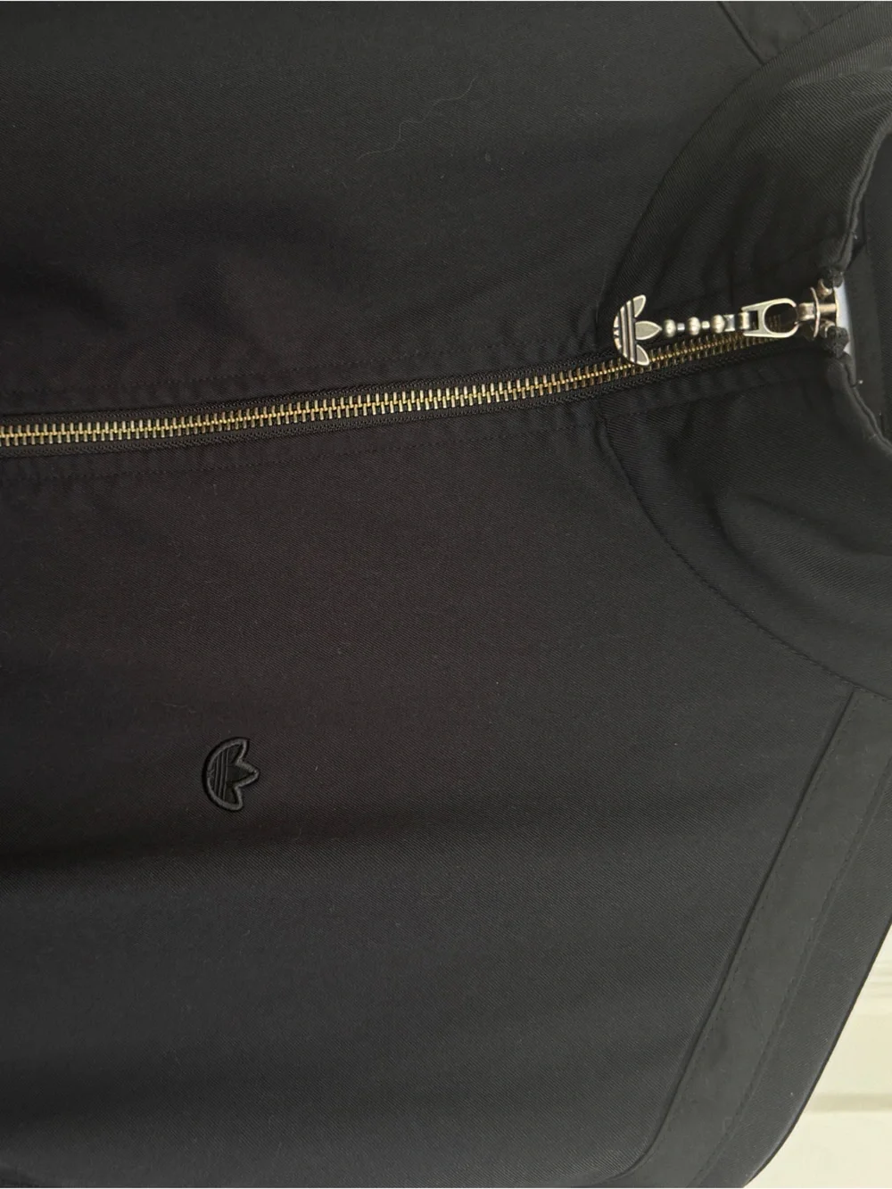 adidas Firebird Adicolor Black Full-Zip Track Top Jacket